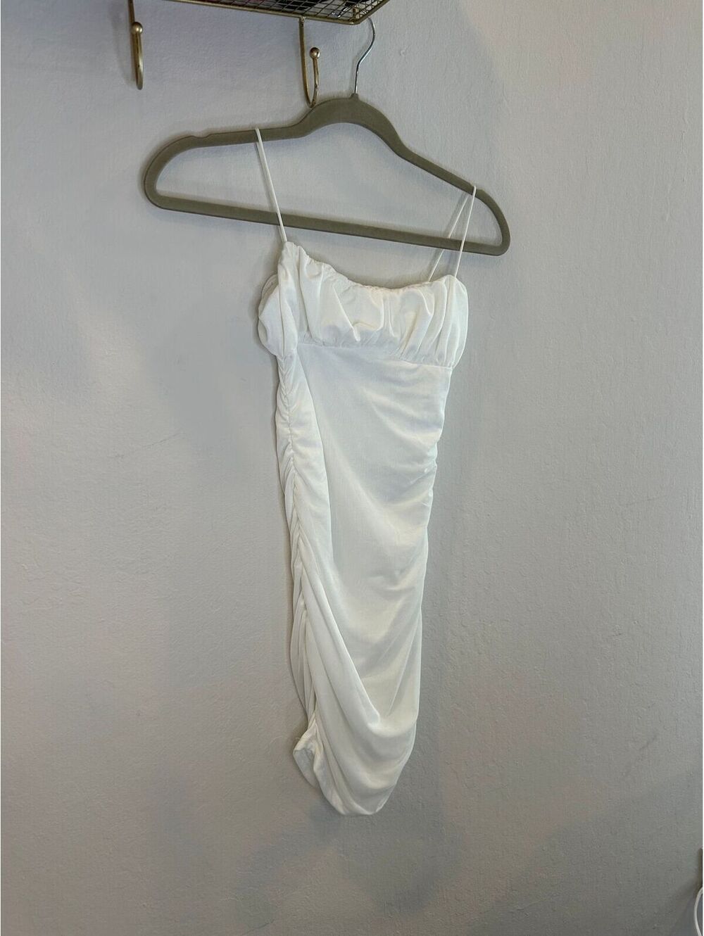 White Mesh Princess Polly Dress